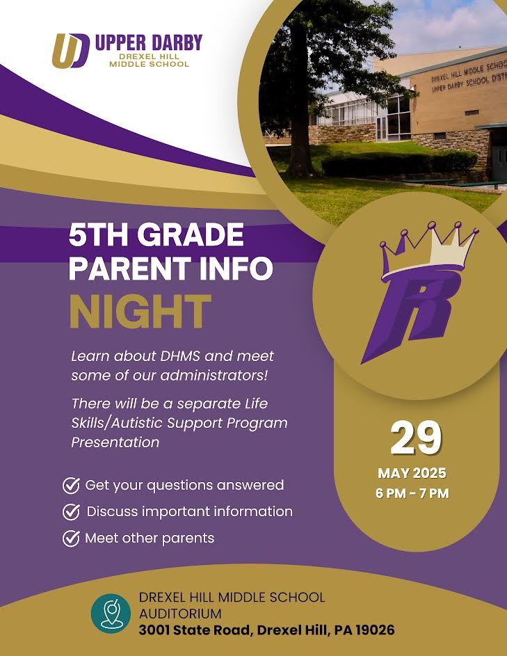  Fifth Grade Information Night
