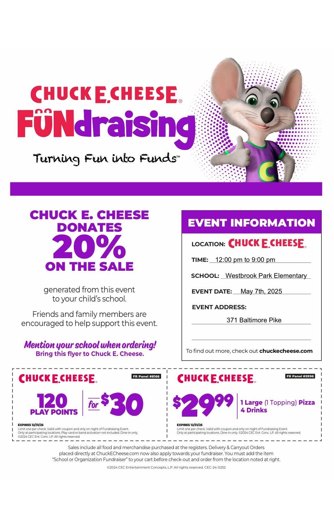  Come support our school!
