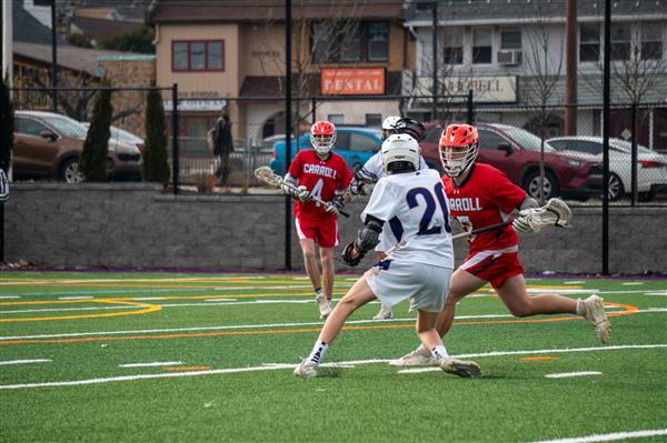 UPPER DARBY HIGH SCHOOL BOYS LACROSSE VS ARCHBISHOP CARROLL HIGH SCHOOL 3-17-23