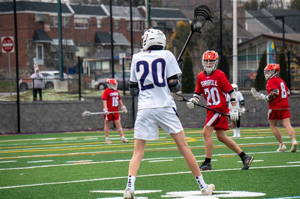 UPPER DARBY HIGH SCHOOL BOYS LACROSSE VS ARCHBISHOP CARROLL HIGH SCHOOL 3-17-23