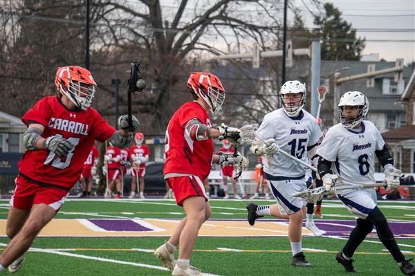 UPPER DARBY HIGH SCHOOL BOYS LACROSSE VS ARCHBISHOP CARROLL HIGH SCHOOL 3-17-23