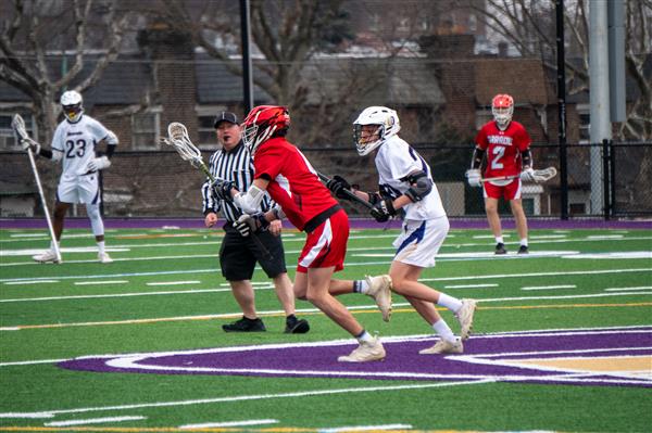 UPPER DARBY HIGH SCHOOL BOYS LACROSSE VS ARCHBISHOP CARROLL HIGH SCHOOL 3-17-23