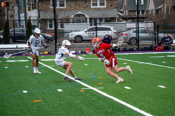 UPPER DARBY HIGH SCHOOL BOYS LACROSSE VS ARCHBISHOP CARROLL HIGH SCHOOL 3-17-23
