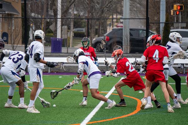 UPPER DARBY HIGH SCHOOL BOYS LACROSSE VS ARCHBISHOP CARROLL HIGH SCHOOL 3-17-23