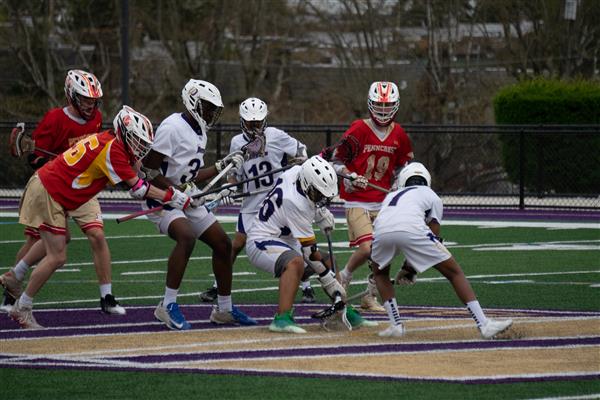 UPPER DARBY HIGH-SCHOOL BOYS LACROSSE GAME VS PENNCREST APRIL 11, 2023