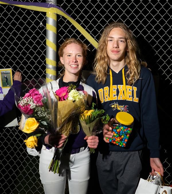 Upper Darby High School Senior Night softball  vs. Strath Haven May 2, 2023