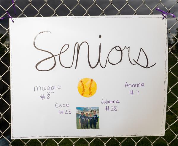 Upper Darby High School Senior Night softball  vs. Strath Haven May 2, 2023