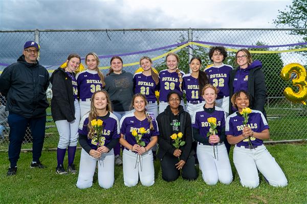 Upper Darby High School Senior Night softball  vs. Strath Haven May 2, 2023