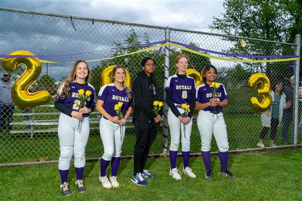 Upper Darby High School Senior Night softball  vs. Strath Haven May 2, 2023