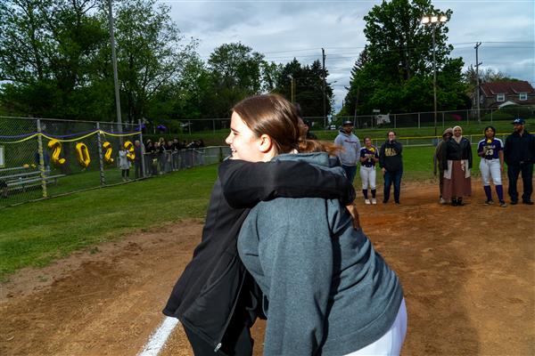 Upper Darby High School Senior Night softball  vs. Strath Haven May 2, 2023