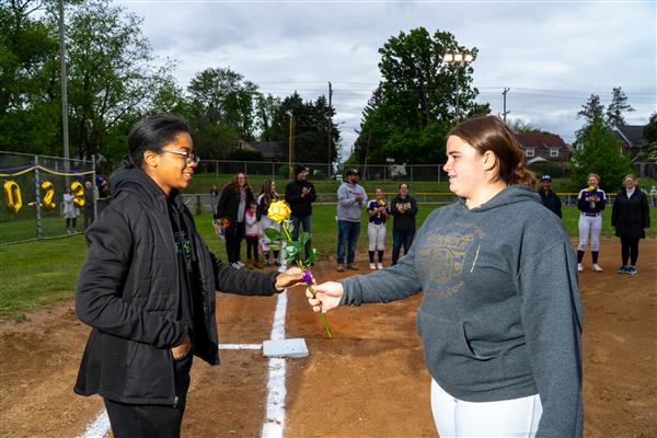 Upper Darby High School Senior Night softball  vs. Strath Haven May 2, 2023