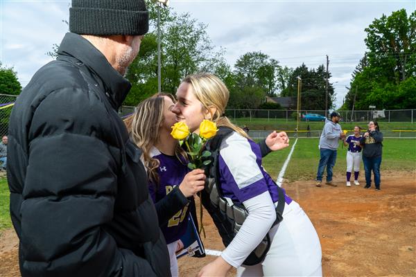Upper Darby High School Senior Night softball  vs. Strath Haven May 2, 2023