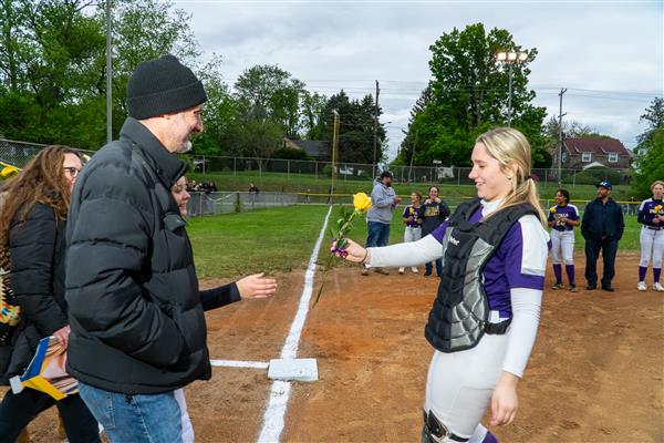 Upper Darby High School Senior Night softball  vs. Strath Haven May 2, 2023