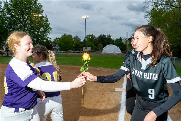 Upper Darby High School Senior Night softball  vs. Strath Haven May 2, 2023
