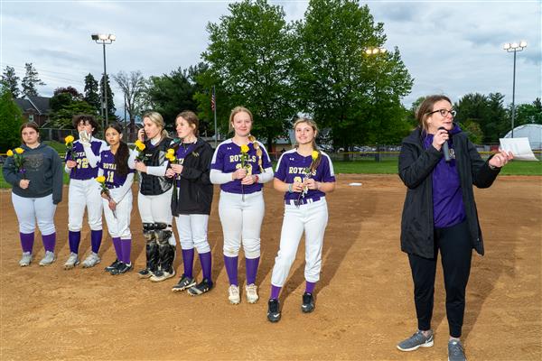 Upper Darby High School Senior Night softball  vs. Strath Haven May 2, 2023