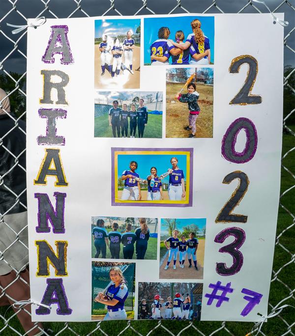 Upper Darby High School Senior Night softball  vs. Strath Haven May 2, 2023