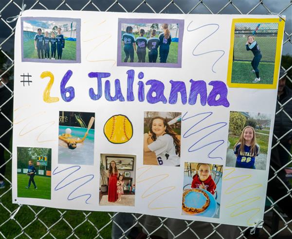 Upper Darby High School Senior Night softball  vs. Strath Haven May 2, 2023
