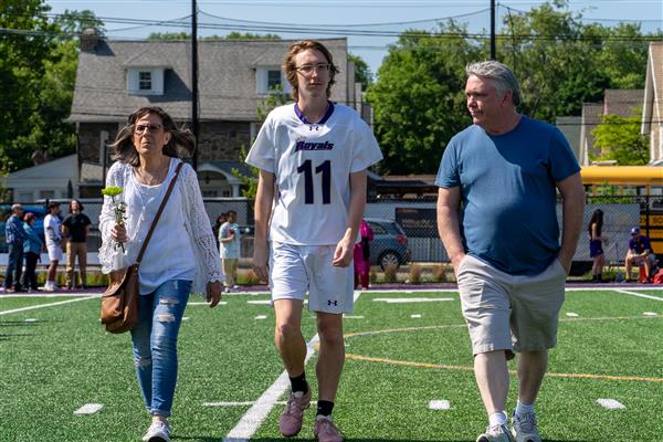 UPPER DARBY HIGH SCHOOL BOYS LACROSSE SENIOR DAY FIRST WIN VS BONNER MAY 10, 2023