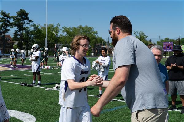 UPPER DARBY HIGH SCHOOL BOYS LACROSSE SENIOR DAY FIRST WIN VS BONNER MAY 10, 2023