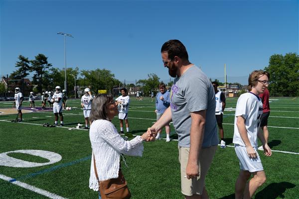 UPPER DARBY HIGH SCHOOL BOYS LACROSSE SENIOR DAY FIRST WIN VS BONNER MAY 10, 2023