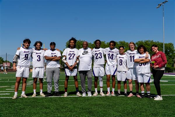 UPPER DARBY HIGH SCHOOL BOYS LACROSSE SENIOR DAY FIRST WIN VS BONNER MAY 10, 2023