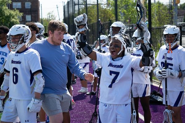 UPPER DARBY HIGH SCHOOL BOYS LACROSSE SENIOR DAY FIRST WIN VS BONNER MAY 10, 2023